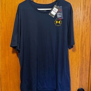 Under Armour Men's Navy Blue T-Shirt